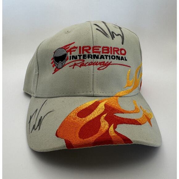 Signed Ron Capps Kenny Bernstein Firebird International Raceway Cap - Picture 1 of 4